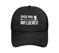 Anceky Gorra de béisbol Ajustable con el Logo Over Par and Under Influence