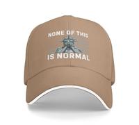 Anceky Gorra de béisbol con la declaración Nada de Esto es Normal de la protesta contra el Hielo