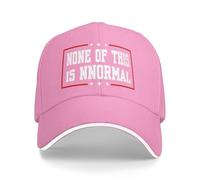 Anceky Gorra de béisbol con la declaración Nada de Esto es Normal de la protesta contra el Hielo