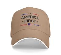 Anceky Gorra de béisbol de América The First Supporter