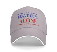 Anceky Gorra de béisbol Dejen a Cuba en Paz contra la protesta de los 47 contra la Guerra.