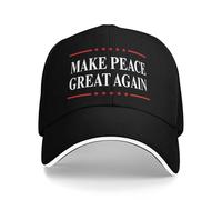 Anceky Gorra de béisbol Make Peace Great Again de 20 Puntos, Armonía y Progreso