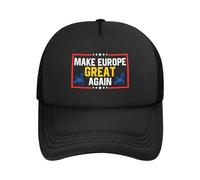 Anceky Gorra Make Europe Great Again I Love Europe Gorra de Camionero para Hombre y Mujer