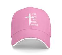 Anceky Hablo con Dios y me meto en mis Asuntos - Gorra de béisbol Cristiana Divertida