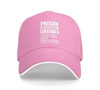 Anceky La cárcel liberales. Gorra de béisbol con Cita antiliberal para Hombres y Mujeres.