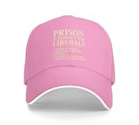 Anceky La cárcel liberales. Gorra de béisbol con Cita antiliberal para Hombres y Mujeres.