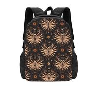 Anceky Mochila divertida para portátil, magia pagana, ocultismo, diosa de muchos b