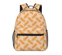 Anceky Mochila para perritos calientes, mochila para portátil, mochila informal pa
