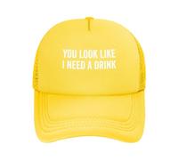 Anceky Parece Que Necesito un Trago Gorras Gorra de béisbol Gorra de Camionero Hombres Mujeres