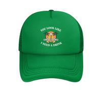 Anceky Parece Que Necesito un Trago Gorras Gorra de béisbol Gorra de Camionero Hombres Mujeres