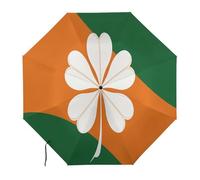 Anceky Plant Silhouette Water Repellent Compact UmbrellaOne-Click Automatic Open And Close And PortableTravel Umbrella Can Be Placed in A Briefcase, Backpack, Suitcase.
