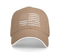 Anceky Prefiero ser un Conservador chiflado Que un Liberal. Gorra de béisbol antiliberal.