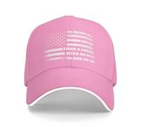 Anceky Prefiero ser un Conservador chiflado Que un Liberal. Gorra de béisbol antiliberal.