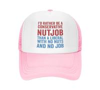 Anceky Prefiero ser un Conservador chiflado Que un Liberal. Gorra de Malla. Gorra de Camionero antiliberal.