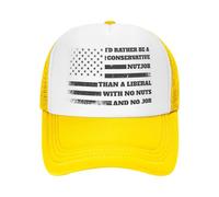 Anceky Prefiero ser un Conservador chiflado Que un Liberal. Gorra de Malla. Gorra de Camionero antiliberal.