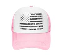 Anceky Prefiero ser un Conservador chiflado Que un Liberal. Gorra de Malla. Gorra de Camionero antiliberal.