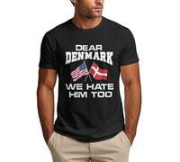 Anceky Querida Dinamarca, Nosotros también lo odiamos. Camiseta para Hombre con el Lema Somos Groenlandia.