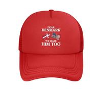 Anceky Querida Dinamarca, Nosotros también lo odiamos Gorras Gorra de béisbol Gorra de Camionero Hombres Mujeres