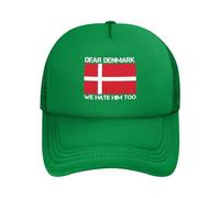 Anceky Querida Dinamarca, Nosotros también lo odiamos Gorras Gorra de béisbol Gorra de Camionero Hombres Mujeres