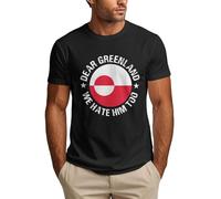 Anceky Querida Groenlandia, Nosotros también lo odiamos. Camisetas para Hombre con el Lema Somos Groenlandia.