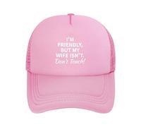 Anceky Soy amigable, Pero mi Esposa no. No toques Gorras, Gorra de béisbol, Gorra de Camionero, Hombres y Mujeres.