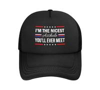 Anceky Soy el imbécil más Amable Que jamás conocerás. Gorra de béisbol, Gorra de Camionero, para Hombres y Mujeres.