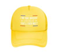 Anceky Soy el imbécil más Amable Que jamás conocerás. Gorra de béisbol, Gorra de Camionero, para Hombres y Mujeres.