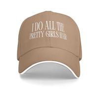 Anceky Yo Hago Todas Las Gorras de béisbol con el Pelo de Chicas guapas