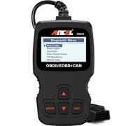 ANCEL AD310 Máquina de Diagnosis OBD2, Diagnostico Coche Multimarca apoya español, Escáner, Lector de Código para Automóvil, Sensor de O2, Sistema EVAP, Prueba de Smog, Herramienta de Escaneo