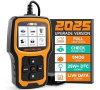 ANCEL AD410 OBD2 Diagnosis en Español, Escáner OBD2 Maquina Diagnosis Coche,Diagnosis Coche Multimarca,Lector de Fallas de Luz del Motor,Scanner OBD2 para Todo el Coche OBDII Después de 2002