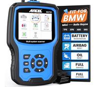 ANCEL BM700 Lector de código OBD2, Todo System Reset Herramienta de diagnóstico OBD2 para el diagnóstico de vehículos BMW Group Aceite CBS EPB SAS BMS EGS DPF de regeneración