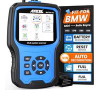 ANCEL BM700Pro Lector de código OBD2, Todo System Reset Herramienta de Diagnóstico OBD2 para el Diagnóstico de Vehículos BMW Group Aceite CBS EPB SAS BMS EGS DPF de Regeneración