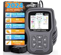 ANCEL FD700 OBD2 Escáner de Todos los Sistemas vehículos para Ford Lector de Códigos de Coches Herramienta de Escaneo de Diagnóstico con Calibración Aceite SRS SAS TPMS IQA EPB BMS DPF EGR Reinicio