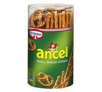 Ancel - Mini surtido de palillos y pretzels D'Alsacia Tubo 137 g - Cuatro artículos