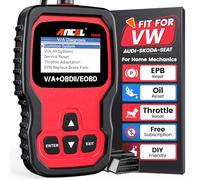 ANCEL VD500 OBD2 Diagnosis Coche de Todo el Sistema para VAG para VW para Audi para Seat, Lector de Código OBD2 EPB ABS SRS Cambio de Aceite del Motor y Restablecimiento de Las Pastillas de Freno
