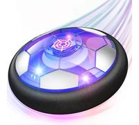 Ancesfun Fútbol Air Power, Balón Recargable Interior Exterior Hover Ball Flotante con LED y Protecciones de Espuma, Regalos de Football para Niños Navidad 3-12 Años Niños Niñas
