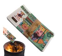 Ancestor Money - Dinero fantasma para el día de barrido de tumbas, accesorio de sacrificio, apoyo de adoración de energía para el festival de Obon, Halloween, día de barrido de tumbas