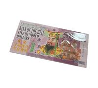 Ancestor Offering Notes, Heaven Bank Currency, Traditional Ritual Money, 5.90 Inches, 5 Million Euro Bills, 500 Piece Set, Ideal for Funeral Altars, Memorials, Graves, Afterlife