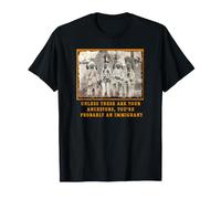 Ancestros de inmigración nativos Americanos Camiseta