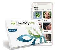 AncestryDNA con Rasgos: Prueba genética de origen étnico con rasgos, kit de pruebas de AncestryDNA con más de 35 rasgos, kit de prueba de ADN de Ancestry, kit de pruebas genéticas