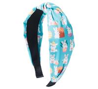 anchas para mujer, Diadema de Pascua estampada Decoración de anudadas