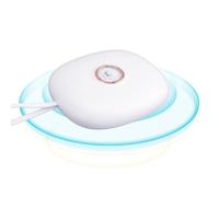 ANCHE - Reloj digital desactivado para grandes travesías, chat cama por batería, alarma fuerte | Vibración P despertar de los sordos vibrantes bajo el malvado, los no audientes y los
