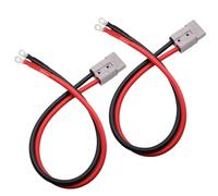 ANCHImsr Conector de alimentación de 50 amperios, 50 A, desconexión rápida, 600 V, 10 AWG, cable de 6.5 pies con junta tórica (50 A, 2 m, 2 piezas)