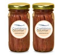 Anchoas de Santoña | Anchoas del Cantábrico en Aceite | 36-46 Filetes Artesanales Premium | Anchoa Gourmet (200gr) en tarro | Sabor Intenso Ligero en Sal | Elaborado por Casa Santoña