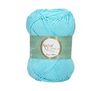 Anchor 4620004-00397 Hilo de ganchillo 100% algodón, 397, grosor 4, 125 m, 53 gramos