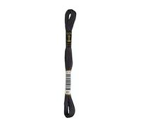 Anchor - 4635000 - Hilo para Bordar, 100% algodon, Negro Antracita 00401