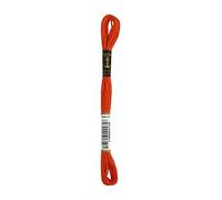 Anchor - 4635000 - Hilo para Bordar, 100% algodon, Rojo naranja 00326