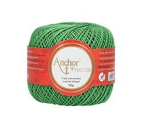 Anchor 4771006-00242 Hilo de ganchillo 100% algodón, 242, grosor 6, 88 gramos