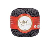 Anchor 4771006-00400 - Hilo de crochet, 100% algodón, 400, grosor 6, 88 gramos