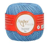 Anchor 4771016-00130 Hilo de Ganchillo 100% algodón, 130, Grosor 16, 88 Gramos